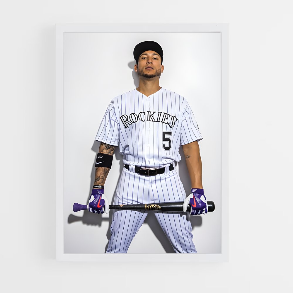Poster Carlos champion – affiche Baseball (vue 3)